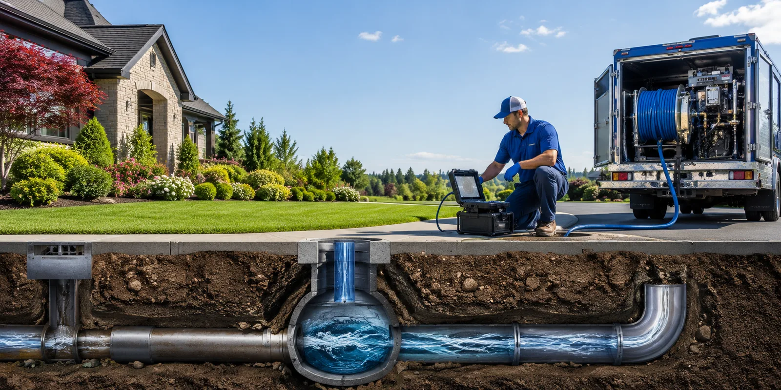 Drainage restoration information for Linden, IN